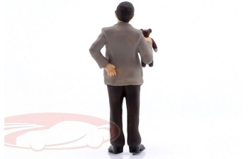 ФИГУРКА Мистера Бина с плюшевым мишкой