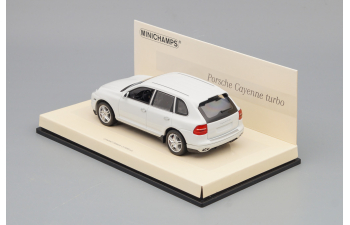 PORSCHE Cayenne Turbo "Linea Bianco" 2007, white