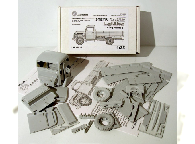 Сборная модель STEYR Type 2000A Cargo Truck l.gl.Lkw (Long Frame Version)