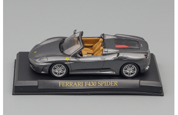 FERRARI F430 Spider, Ferrari Collection 9, grey metallic
