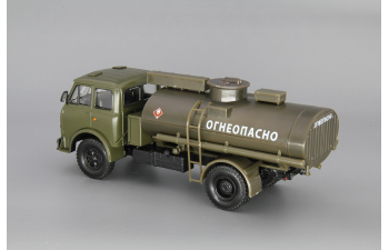 Минский-500А АЦ-8 Топливозаправщик "Огнеопасно", хаки