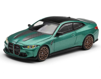 BMW M4 (G82) CS Frozen Isle of Man (2024), green metallic