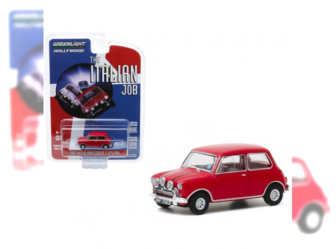 AUSTIN MINI Cooper S 1275 MkI 1967 Red (из к/ф "Ограбление по-итальянски")