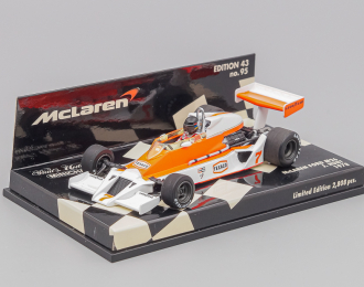 McLAREN Ford M26 1978 J.Hunt, with engine, white / orange