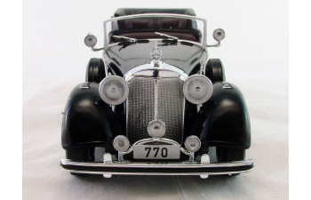 MERCEDES-BENZ Grand Mercedes 770 Convertible F (1938), Mercedes-Benz Offizielle Modell-Sammlung 66, черный