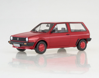 VOLKSWAGEN Polo II (type 86c) hatchback Fox, red without showcase