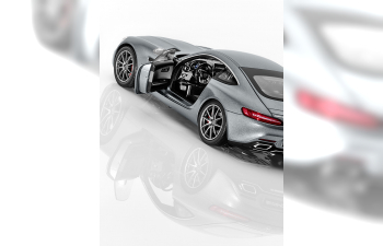 MERCEDES-BENZ AMG GT S Designo magno C190 (2015), gray selenite