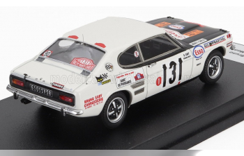 FORD Capri 2300 (night Version) №131 Rally Montecarlo (1971) Bruno Saby - Bernard Moyet, White Black