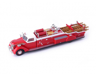 Diamond T City Service Ladder Truck, red, USA, 1941