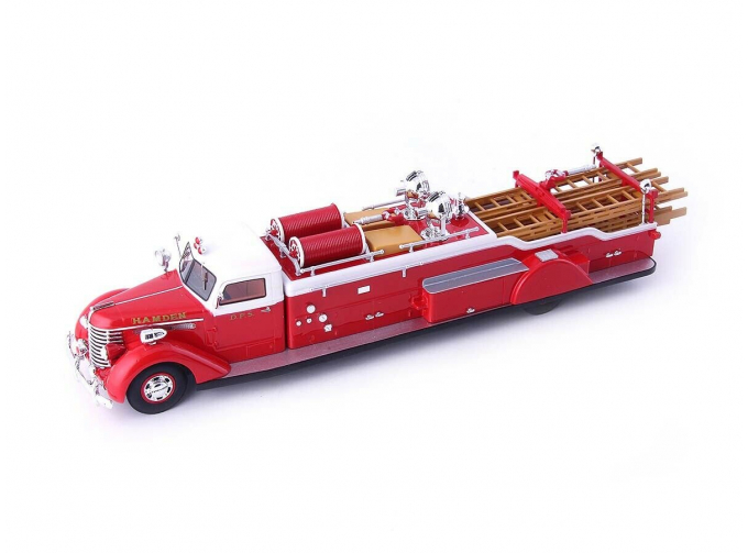 Diamond T City Service Ladder Truck, red, USA, 1941