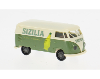 VOLKSWAGEN T1b Kasten Sizilia (1960), green/beige