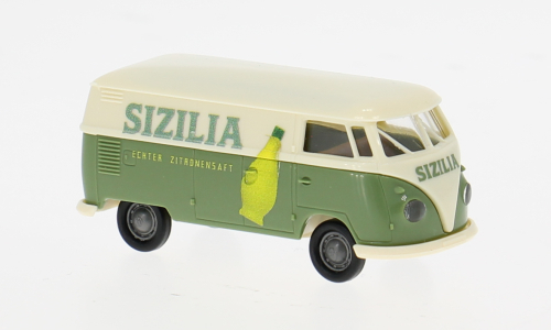 VOLKSWAGEN T1b Kasten Sizilia (1960), green/beige