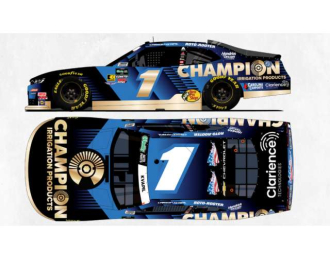 Chevrolet #1 Carson Kvapil *Champion Irrigation*, blue 2026