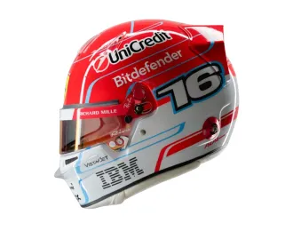 MINI HELMET Charles Leclerc Scuderia Ferrari HP 2026 Season, red