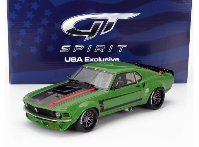 FORD Mustang Boss 427 Widebody By Ruffian Coupe (1970), Green Black