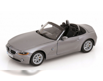 BMW Z4 with removable Softtop (2002), grey metallic