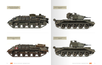 Книга Машины Польской 1-й Бронетанковой Дивизии - Руководство по камуфляжу / VEHICLES OF THE POLISH 1ST ARMOURED DIVISION – CAMOUFLAGE PROFILE GUIDE