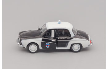 RENAULT Dauphine Police, black / white