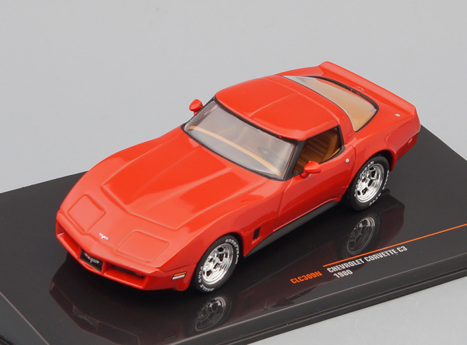 CHEVROLET Corvette C3 (1980), red