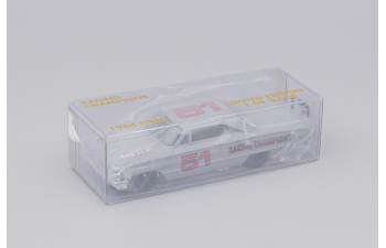 FORD Galaxie 500 Oval Track Stock Car #51 (1964), grey