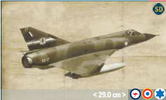 Сборная модель Mirage III