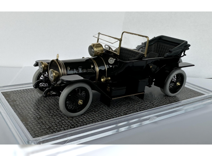 Delaunay-Belleville 45/50CV Kellner дубль-фаэтон 1914 год. (тент сложен, без запаски), черный