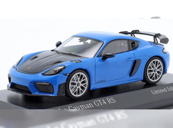 PORSCHE 718 (982) Cayman Gt4 Rs (2021), Shark Blue