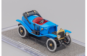 РУССО-БАЛТ К12-24 НР Родстер, Гонка в Кронштадте 1914, синий