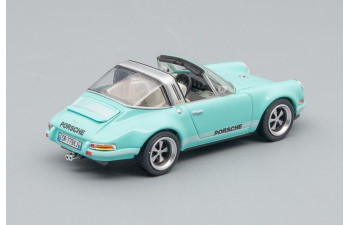 PORSCHE 964 Singer Targa, tiffany blue
