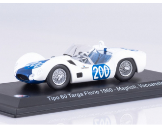 MASERATI Tipo 60 #200 Maglioli/Vaccarella Targa Florio 1960