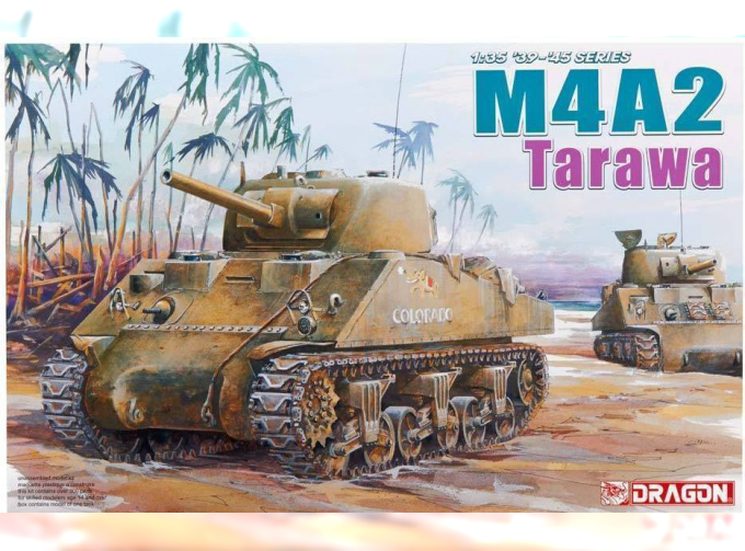 Сборная модель M4A2 Tarawa