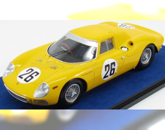 FERRARI 250lm 3.3l V12 Ch. N6313 Team Pierre Dumay №26 2nd 24h Le Mans (1965) Pierre Dumay - Gustave Gosselin, Yellow