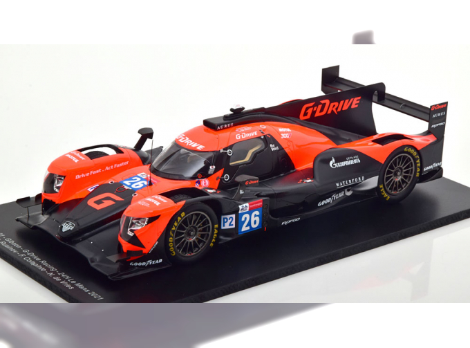 AURUS 01 Gibson N°26 G-Drive Racing -24H Le Mans -R. Rusinov - F. Colapinto - N. de Vries (2021)