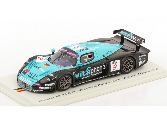 MASERATI MC12 GT1 Winner 24h Spa, van de Poele/Bartels/Scheider (2005)