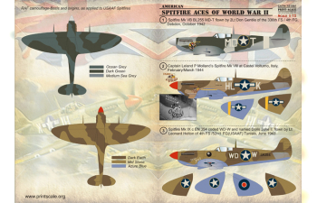 Декаль American Spitfire