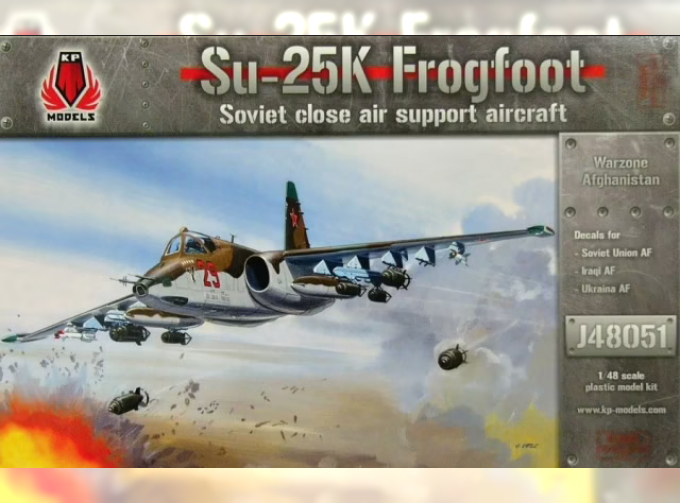 Сборная модель Su-25K Frogfoot