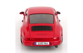 PORSCHE 911 (964) RS with Speedline Rims (1992), red