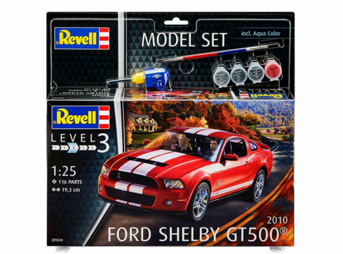 Сборная модель 2010 Ford Shelby GT500 (подарочный набор)