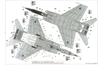 Сборная модель Mikoyan 25RBT Foxbat
