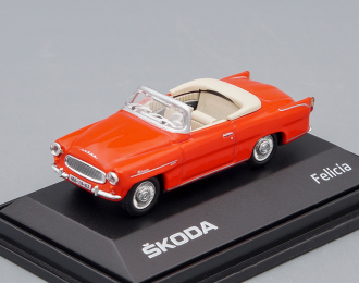 SKODA Felicia Roadster (1963) Červená