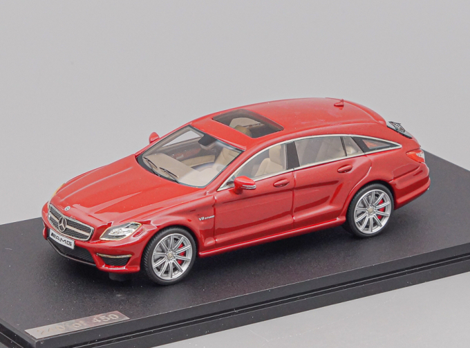(Б/У) MERCEDES-BENZ AMG CLS63 Shooting Brake S-Model, red metallic