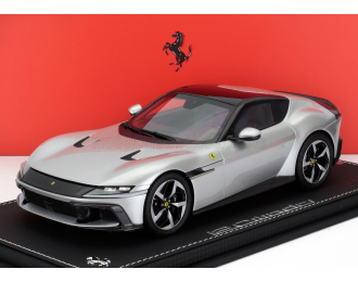 FERRARI 12cilindri Coupe V12 830cv (2024) - Con Vetrina - With Showcase, Argento Nurburgring - Silver