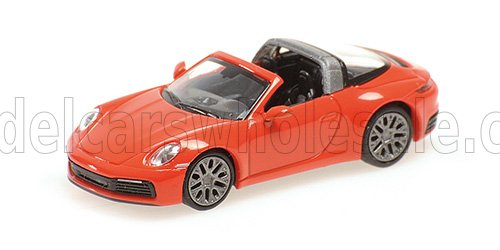 PORSCHE 911 992 Targa 4 Spider (2020), Orange