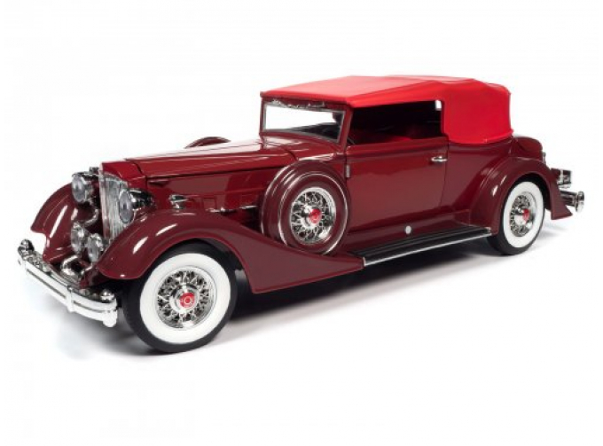 PACKARD V12 Victoria 1934, red