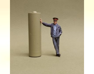 Фигура 0914 Вован машинист Вариант 3, окрашенная (цвет в ассортименте)