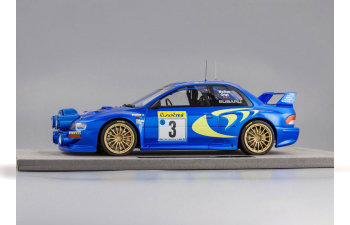 Subaru Impreza S4 WRC (night version) #3 3rd Winner Rally Montecarlo 1998 C.McRae - N.Grist