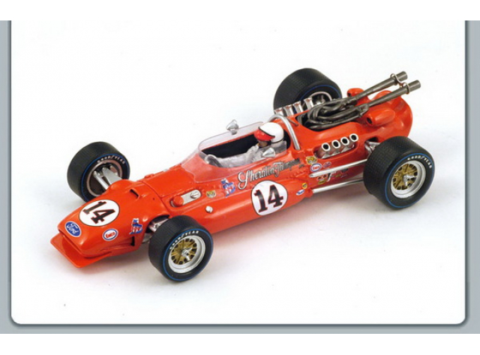 COYOTE 14 Winner Indy 500 A.J.Foyt (1967), red