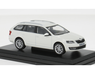 SKODA Octavia III Combi (2013), white candy uni