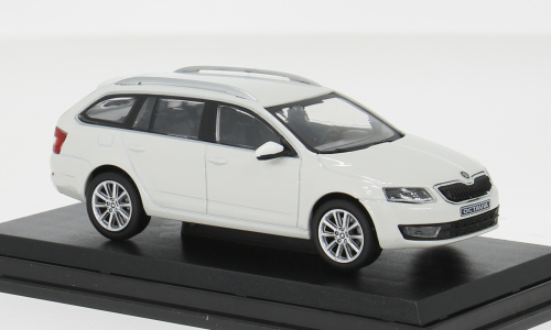SKODA Octavia III Combi (2013), white candy uni
