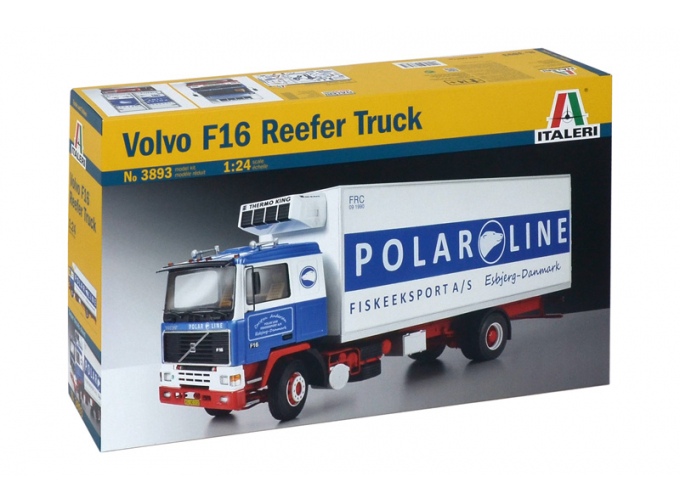 Сборная модель VOLVO F16 REEFER TRUCK